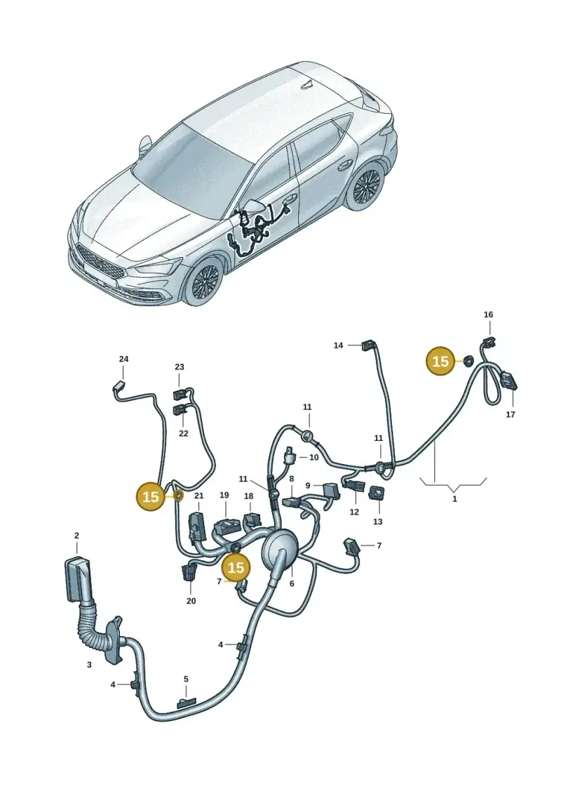 WHT005438 — SEAT CUPRA Formentor (2020-) diagram 5fn972033, position 15