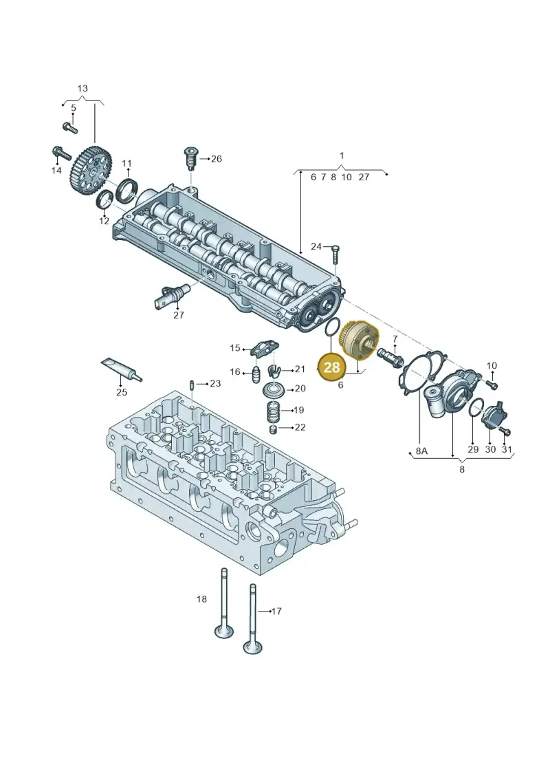 WHT005447 — Volkswagen Beetle (2016-2019) diagram 780109250, position 28