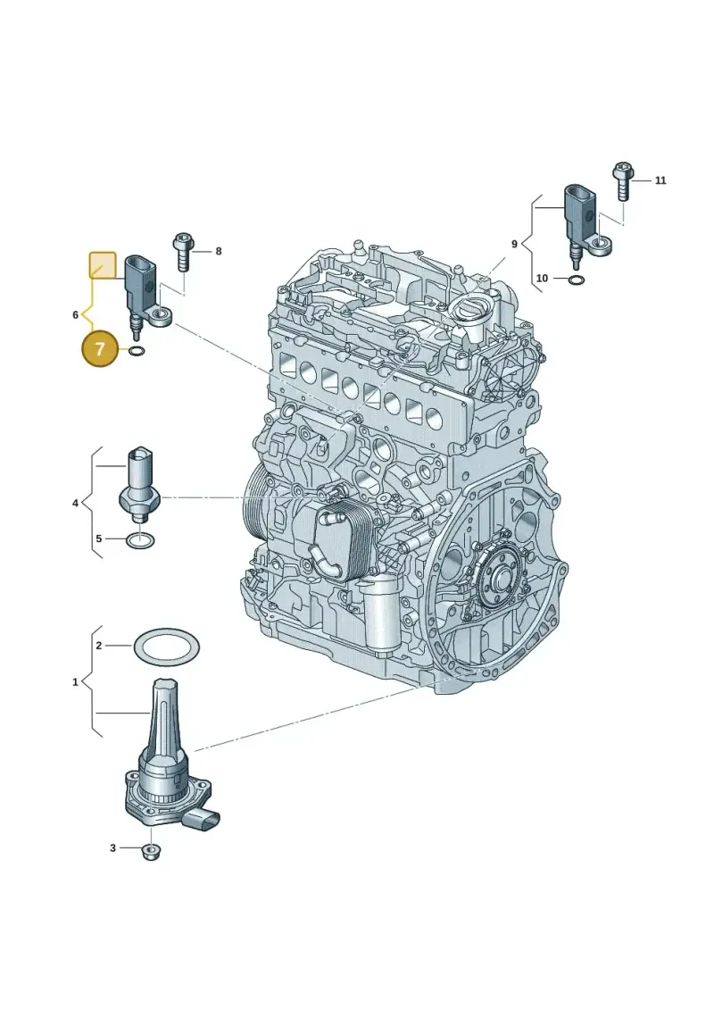 WHT005521 — Volkswagen Passat estate (2023-) diagram 907660013, position 7