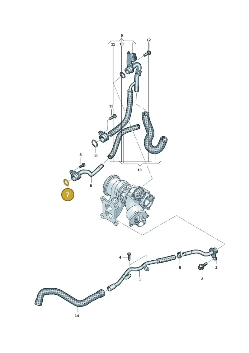 WHT005558 — Volkswagen Multivan (2021-) diagram 7t0121430, position 7