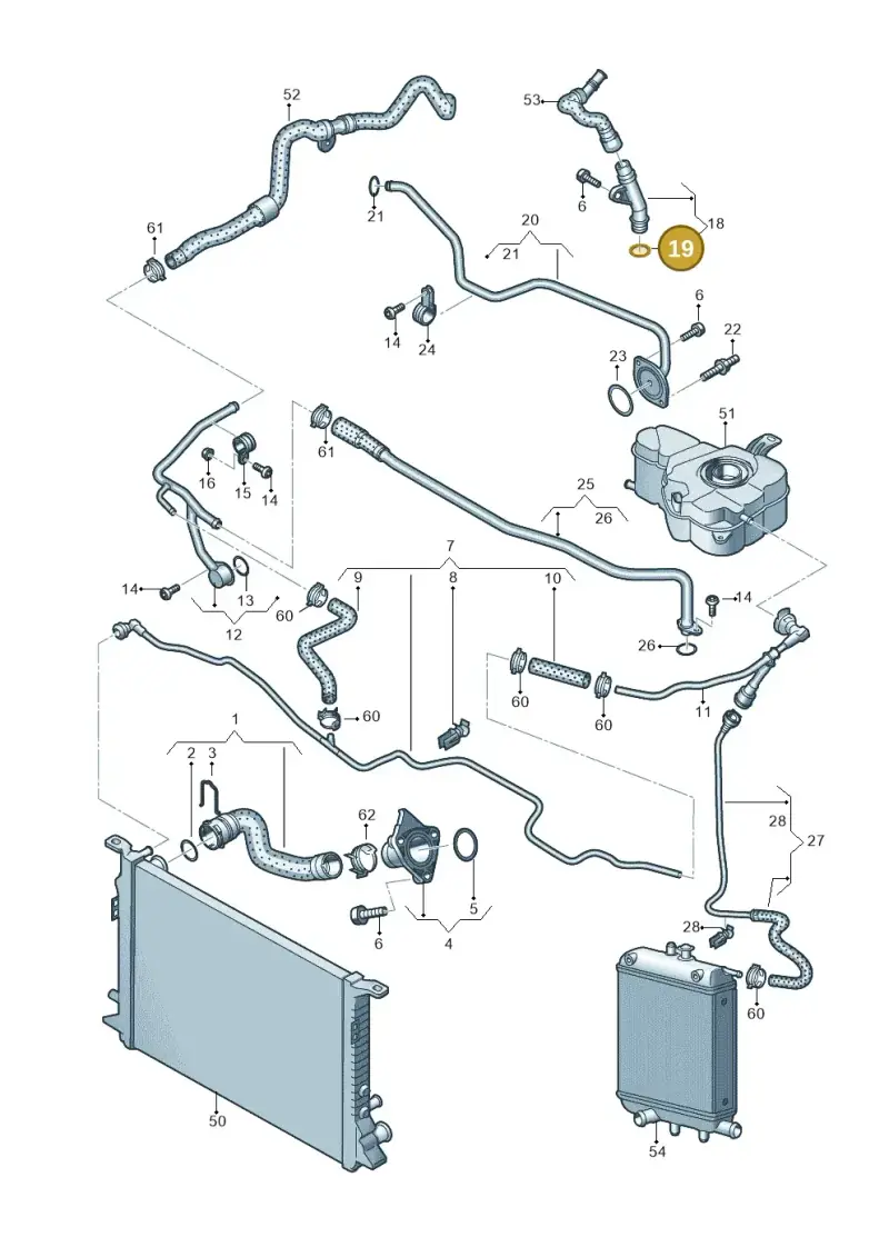 WHT005652 — Audi A8 (2013-2018) diagram 771121400, position 19