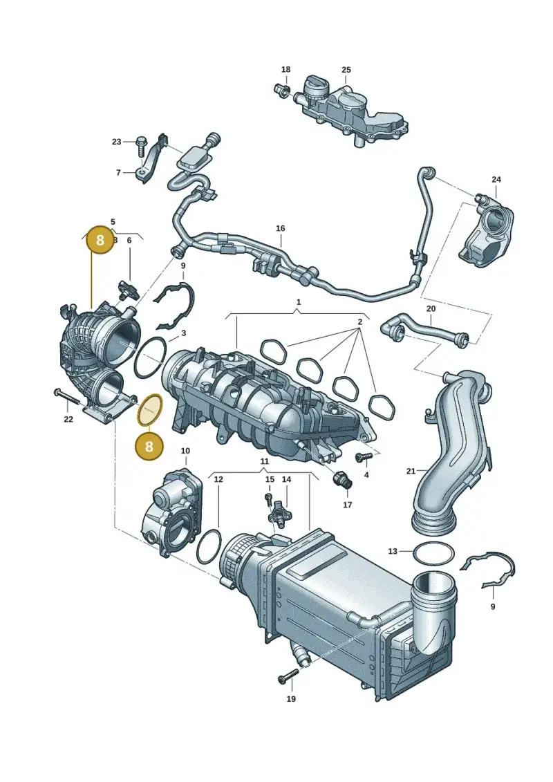 WHT006226B — Volkswagen Multivan (2021-) diagram 7t0133060, position 8