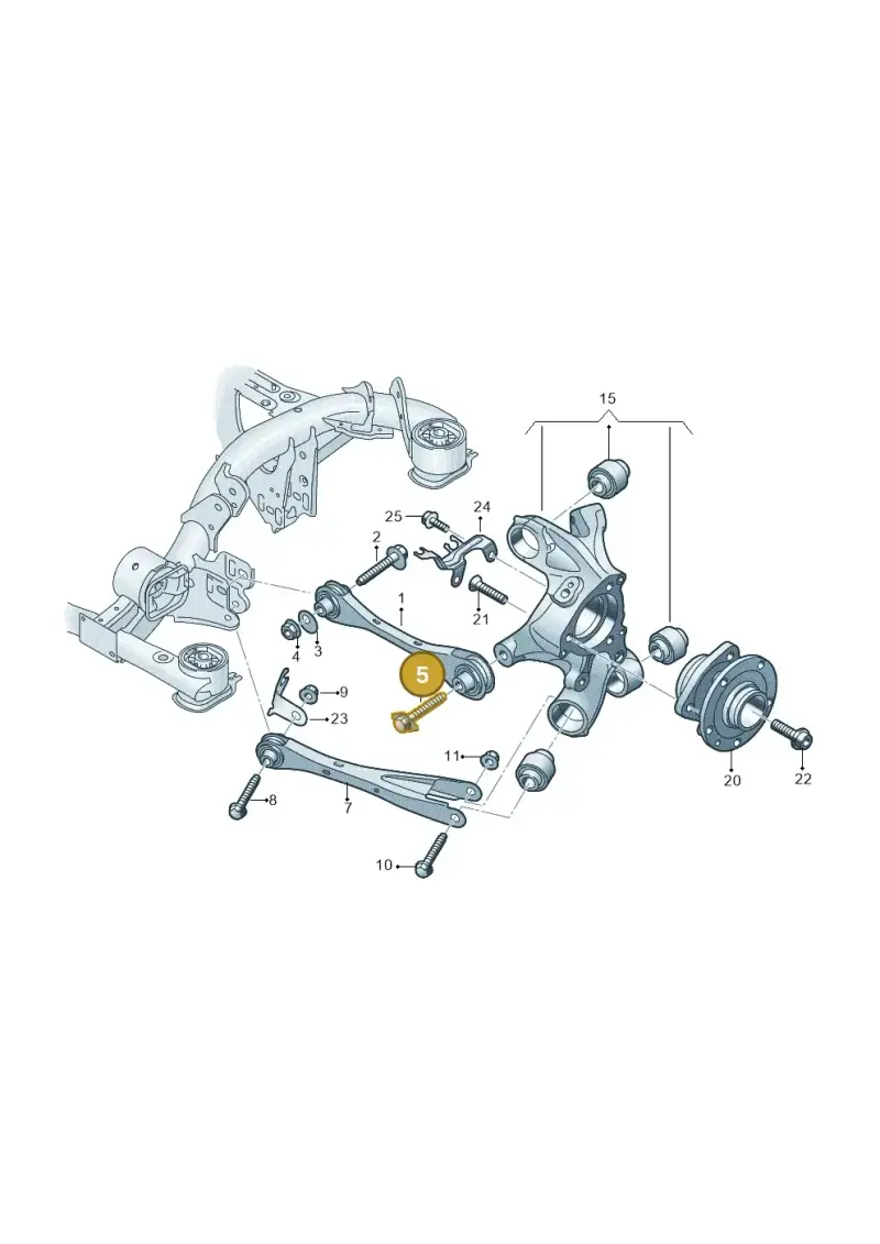 WHT006496 — Volkswagen ID.7 Limousine Pro (2023-) diagram 11a505120, position 5