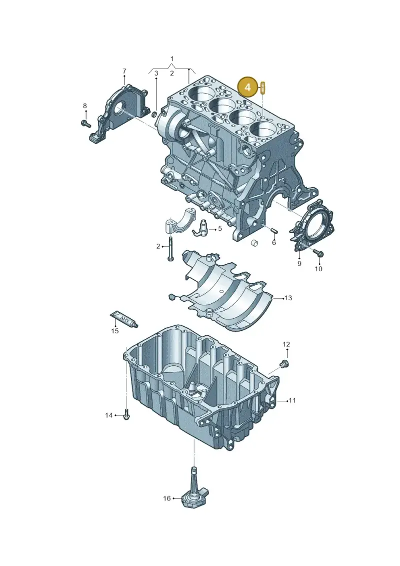 WHT006540 — Volkswagen Transport. multivan (2019-2024) diagram 807103300, position 4