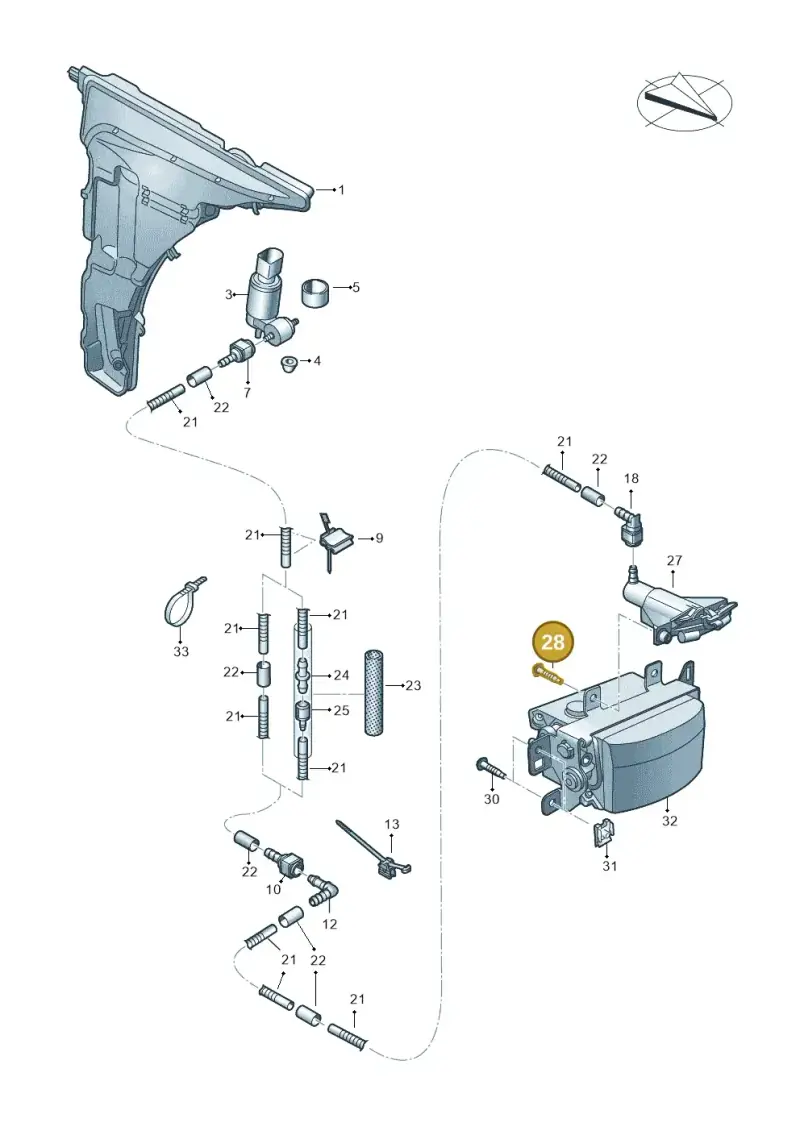 WHT006726 — Audi Q8 (2018-2025) diagram 429955030, position 28
