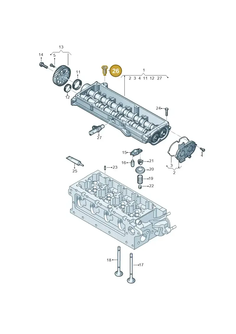 WHT006764 — Volkswagen T-Cross 1,0 (2018-2024) diagram 763109300, position 26