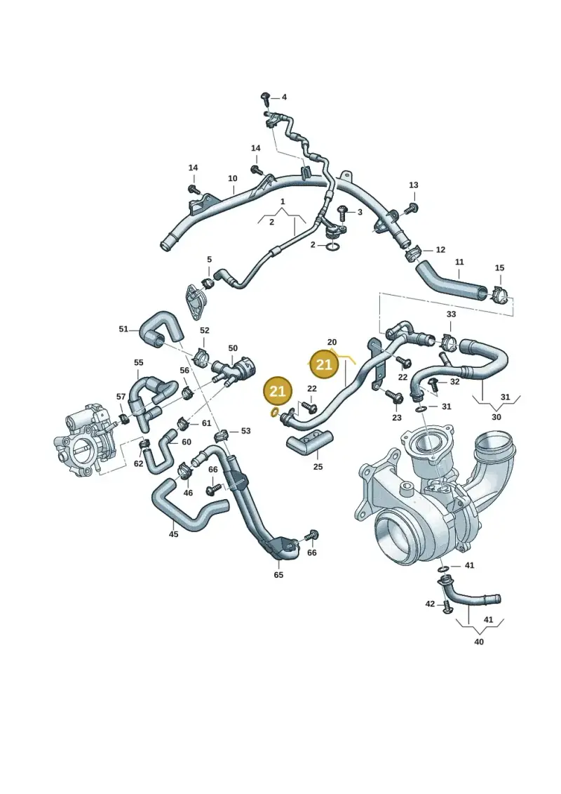 WHT006777A — Audi A5 Limousine (2024-2025) diagram 06r121000, position 21
