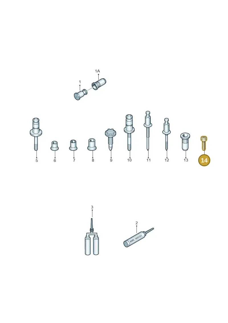 WHT006778 — Audi A8 (2013-2018) diagram 696800800, position 14
