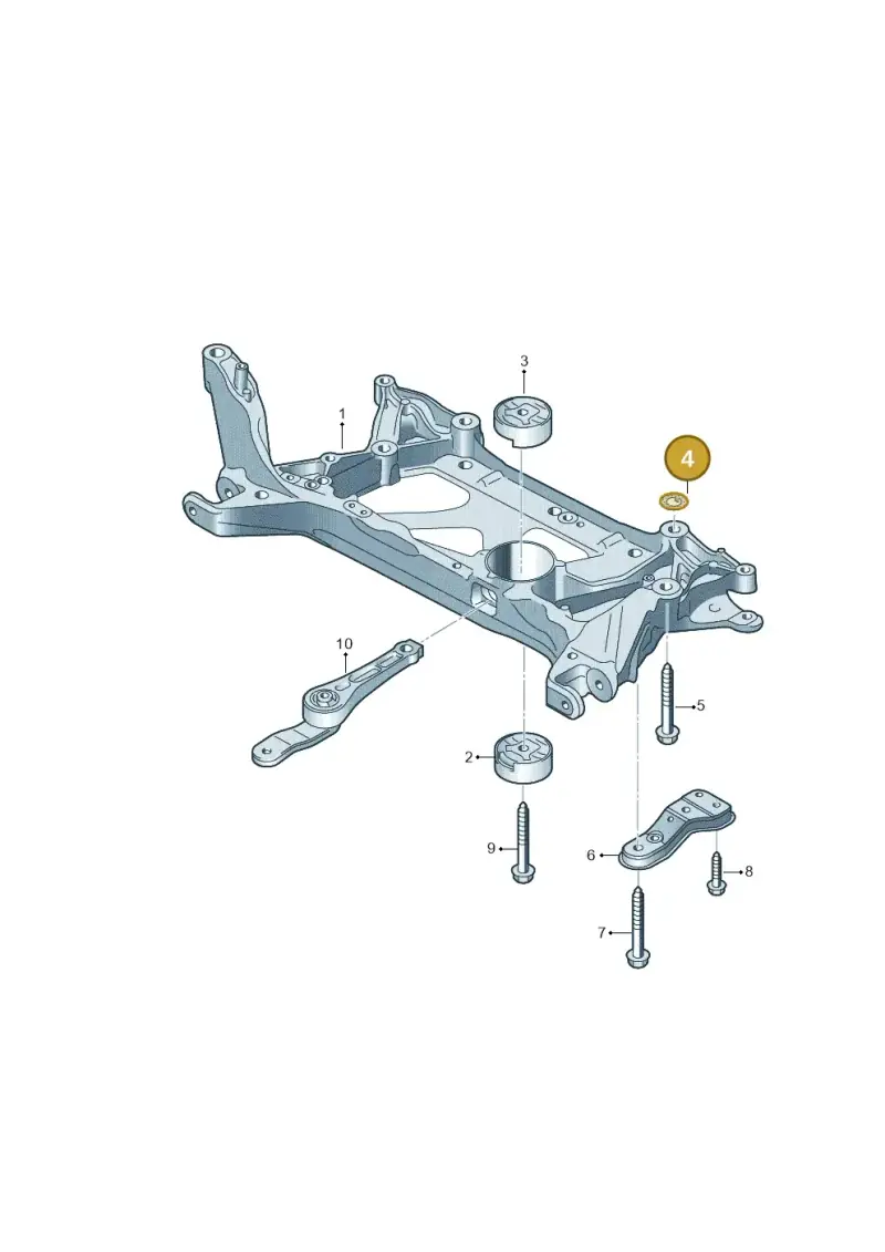 WHT006844 — Volkswagen Passat estate (2023-) diagram 793401000, position 4