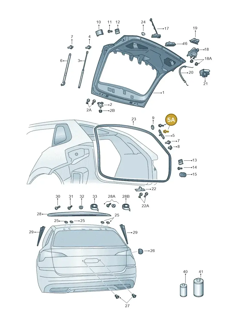 WHT007030 — Skoda Kamiq (2019-2020) diagram 584827010, position 5A