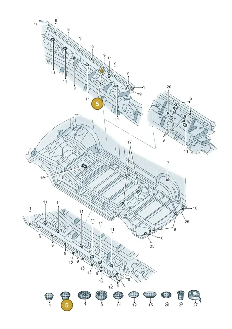 WHT007060 — Volkswagen Transport. multivan (2019-2024) diagram 7em803035, position 5