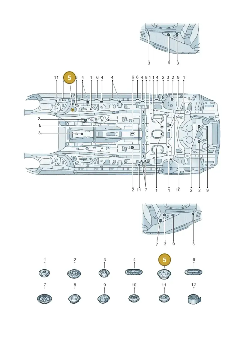 WHT007060 — Volkswagen Tiguan 2.0 4Motion (2016-2024) diagram 884803350, position 5