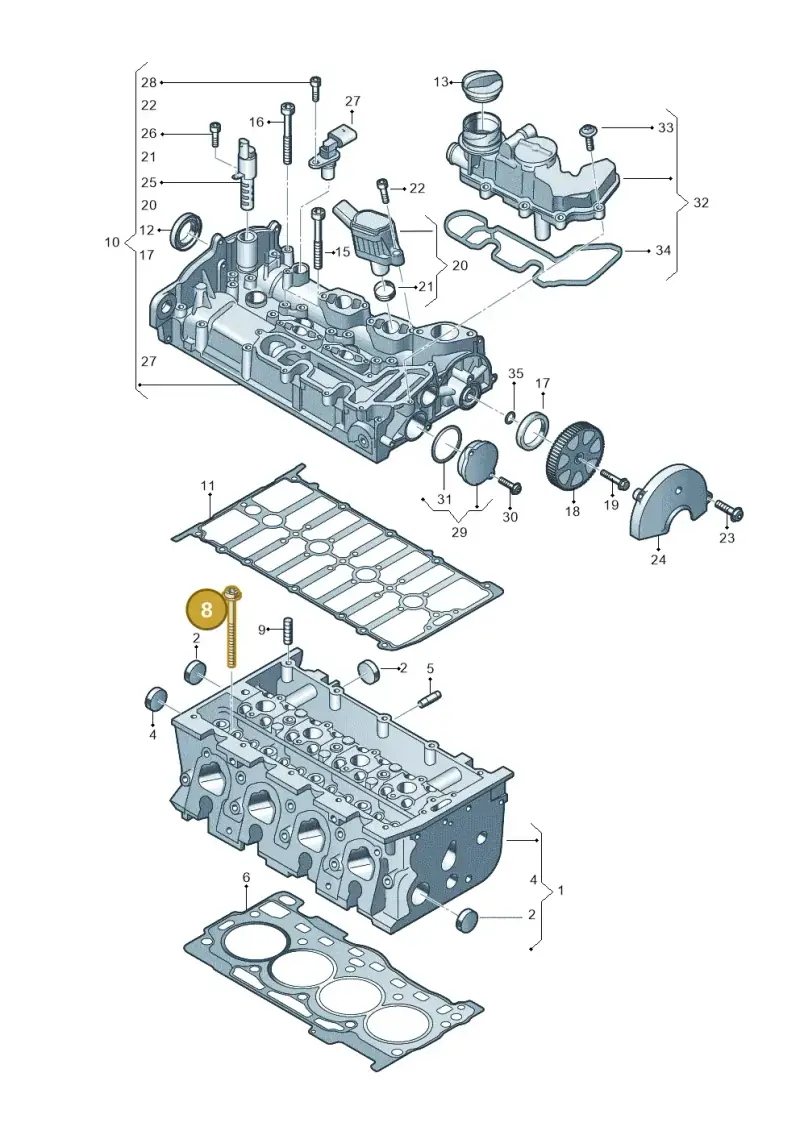 WHT007089 — Volkswagen Multivan (2021-) diagram 827103460, position 8