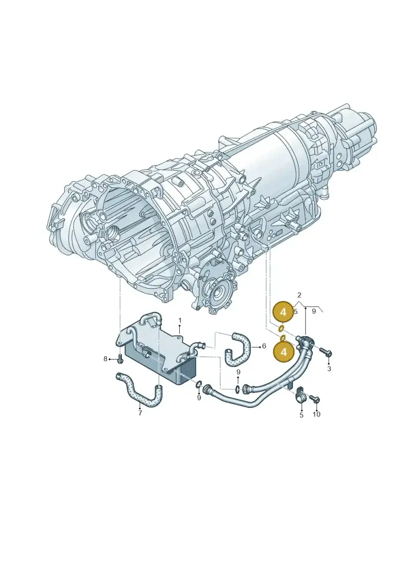 WHT007117 — Audi A6 (2018-2025) diagram 849317550, position 4