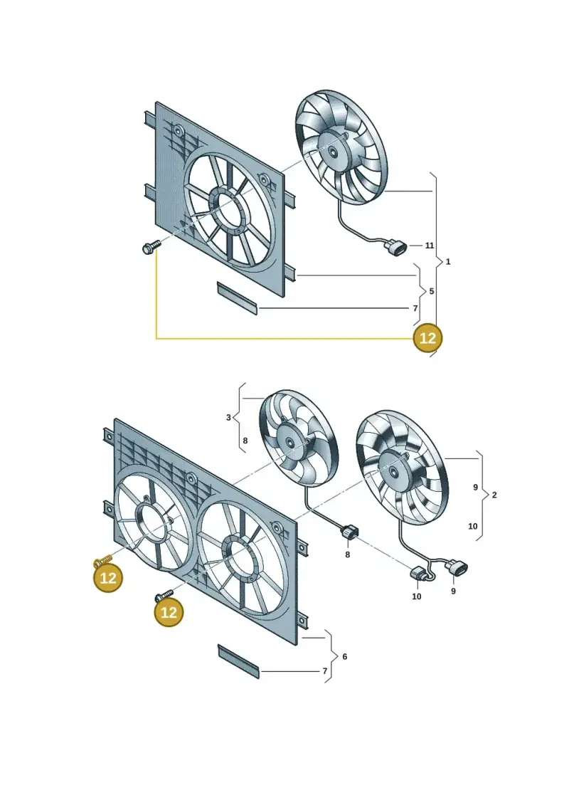 WHT007235 — Volkswagen Passat estate (2023-) diagram 57x959130, position 12