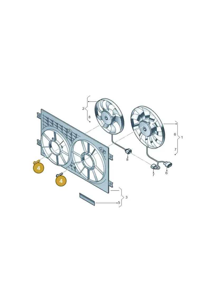 WHT007235 — Volkswagen Tiguan 2.0 (2023-) diagram 829959500, position 4