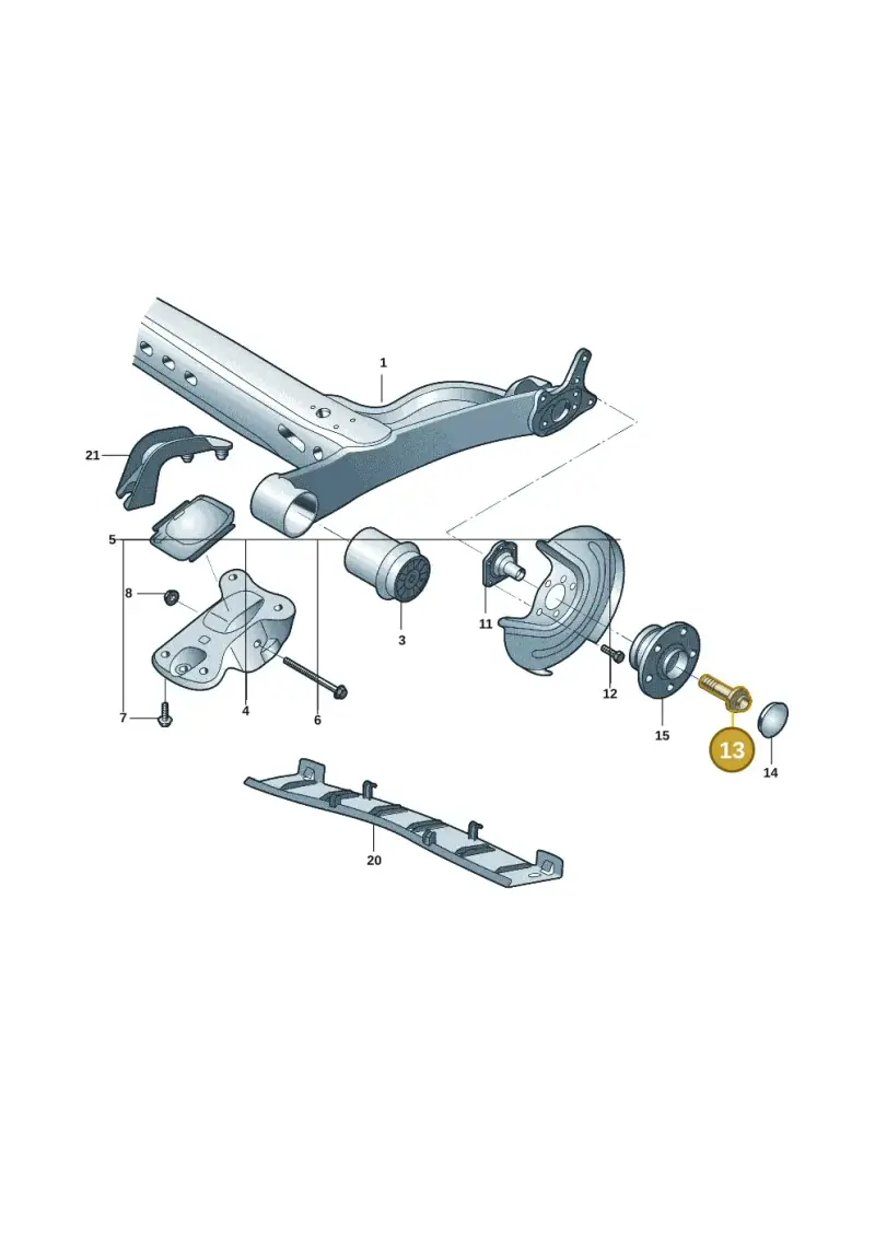 WHT007665A — Volkswagen Lavida XR (2023-) diagram 67c500020, position 13