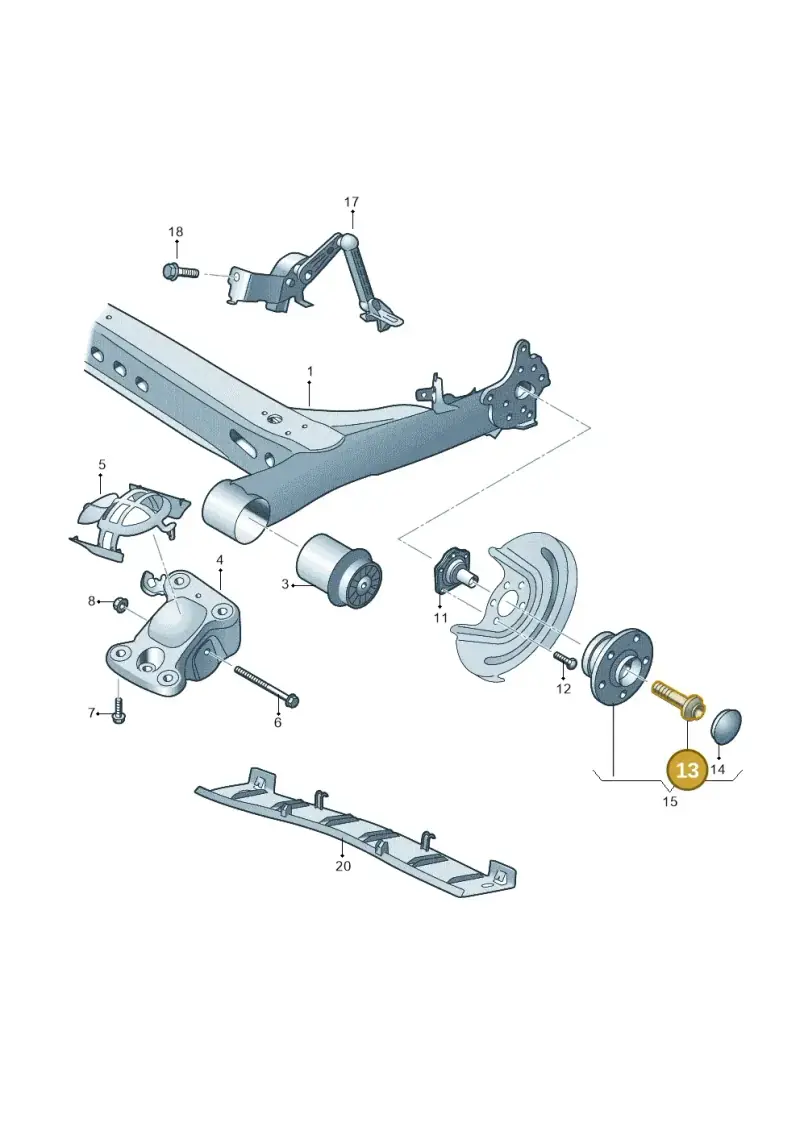 WHT007665A — Volkswagen T-Cross (2019-) diagram 837500200, position 13