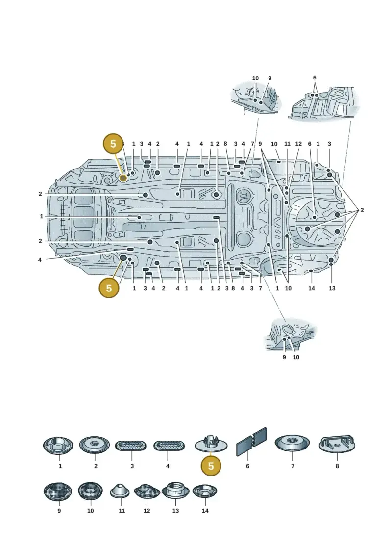 WHT007697 — Volkswagen Taigo (2021-2024) diagram 2f0803670, position 5