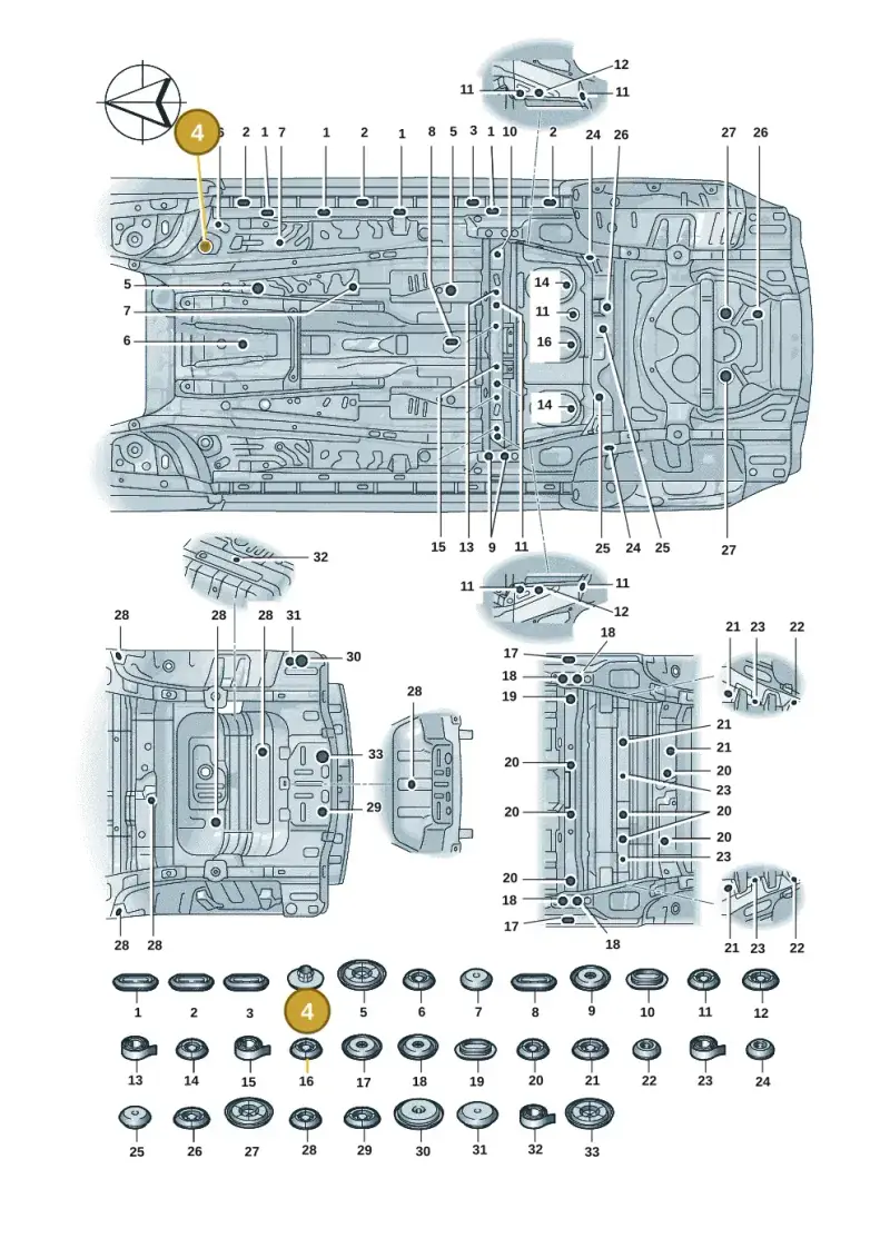 WHT007697 — Volkswagen Tiguan 2.0 (2023-) diagram 57x803670, position 4