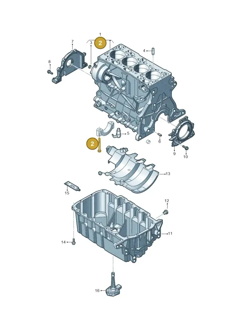 WHT008383 — Volkswagen Transport. multivan (2019-2024) diagram 807103300, position 2