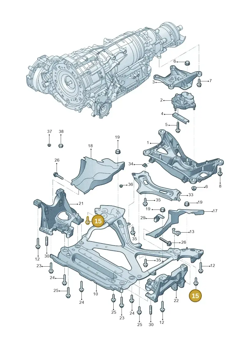 WHT008449 — Audi Q5 qu. 2.0 (2018-) diagram 428399070, position 15