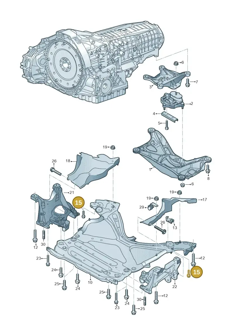 WHT008449 — Audi Q5 (2016-2025) diagram 849399400, position 15