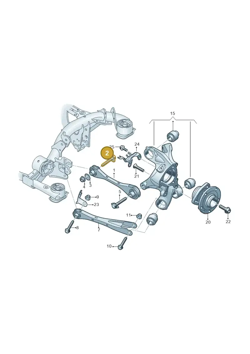 WHT009162 — Volkswagen ID.7 Limousine Pro (2023-) diagram 11a505120, position 2