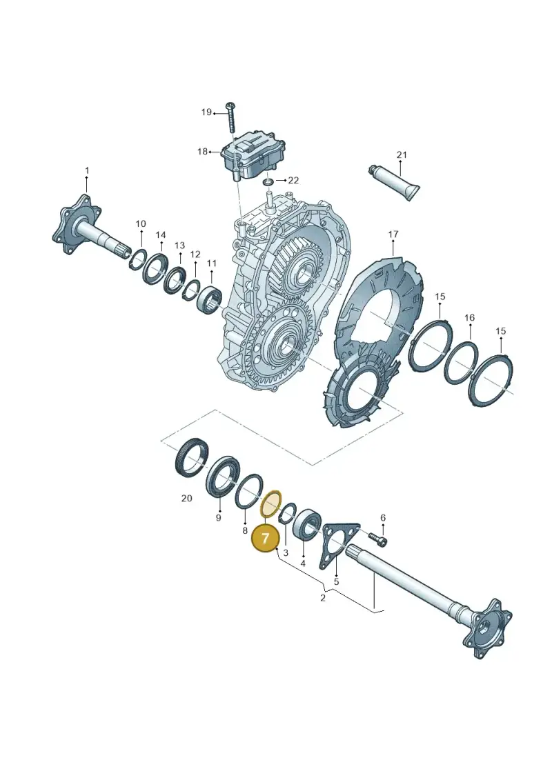 WHT009201 — Audi Q8 e-tron (2018-2025) diagram 586310050, position 7