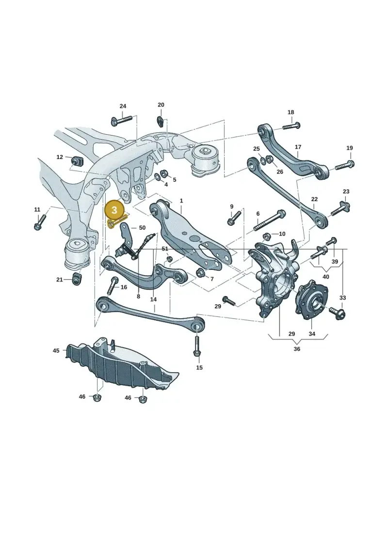 WHT010246A — Audi Q6 e-tron (2023-2025) diagram f5s505300, position 3