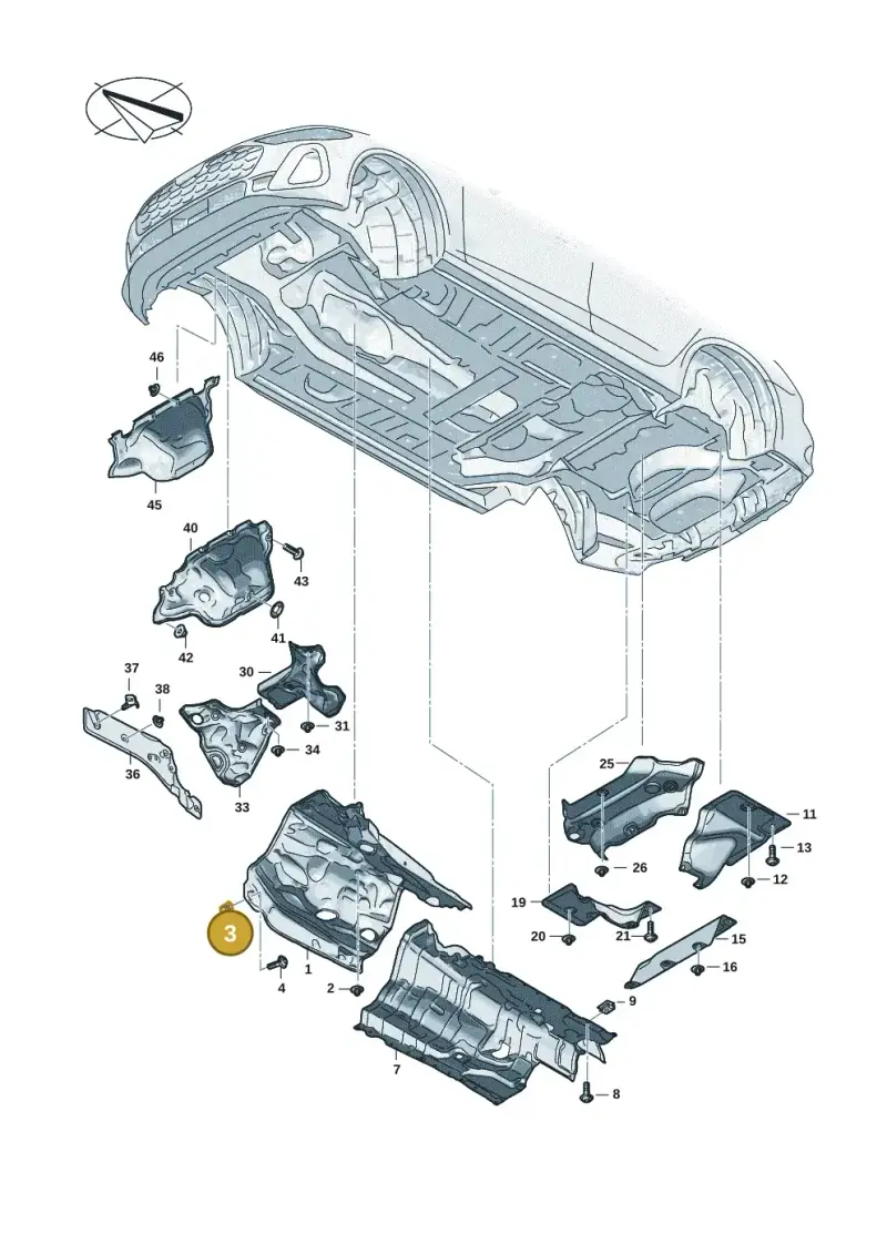 WHT011348 — Audi A5 Avant (2024-2025) diagram 8wk804000, position 3