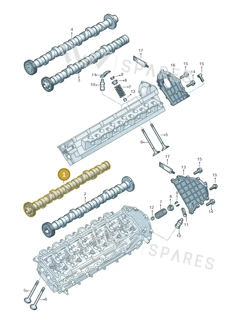 05A109009 Volkswagen Camshaft