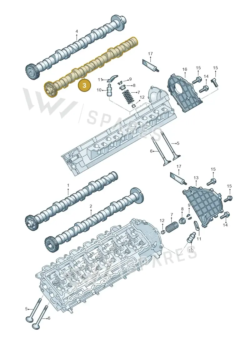 05A109009A Volkswagen Camshaft