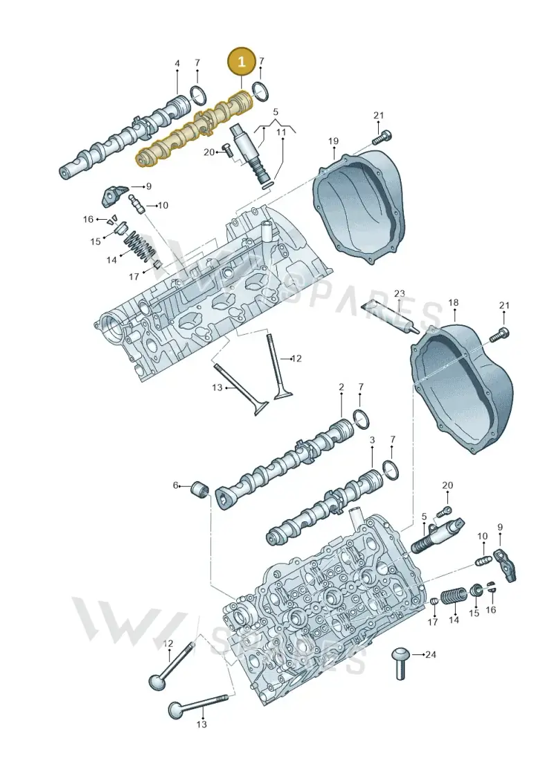 06E109003J Volkswagen Camshaft