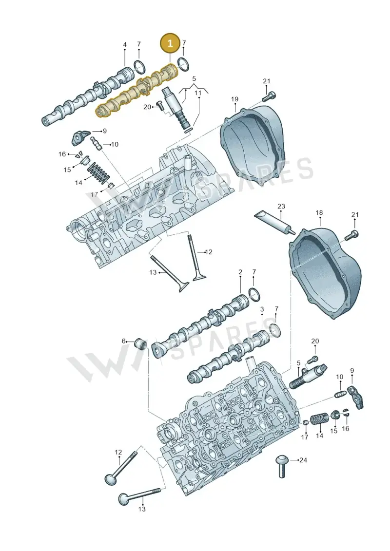 06E109003M Volkswagen Camshaft