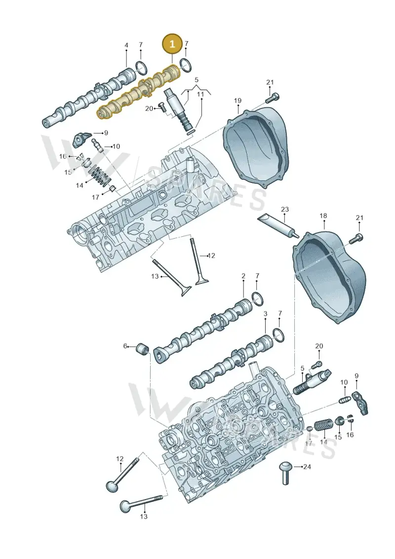 06E109101BC Volkswagen Camshaft