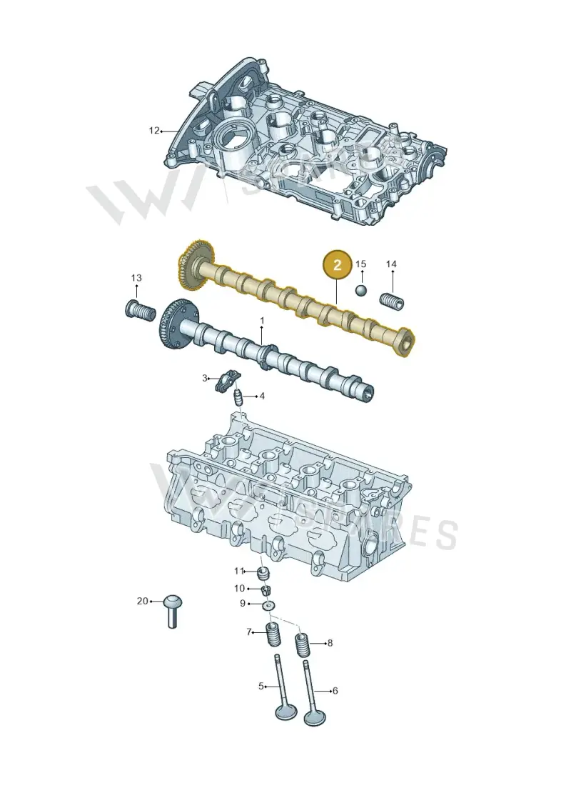 06L109022AH Volkswagen Camshaft