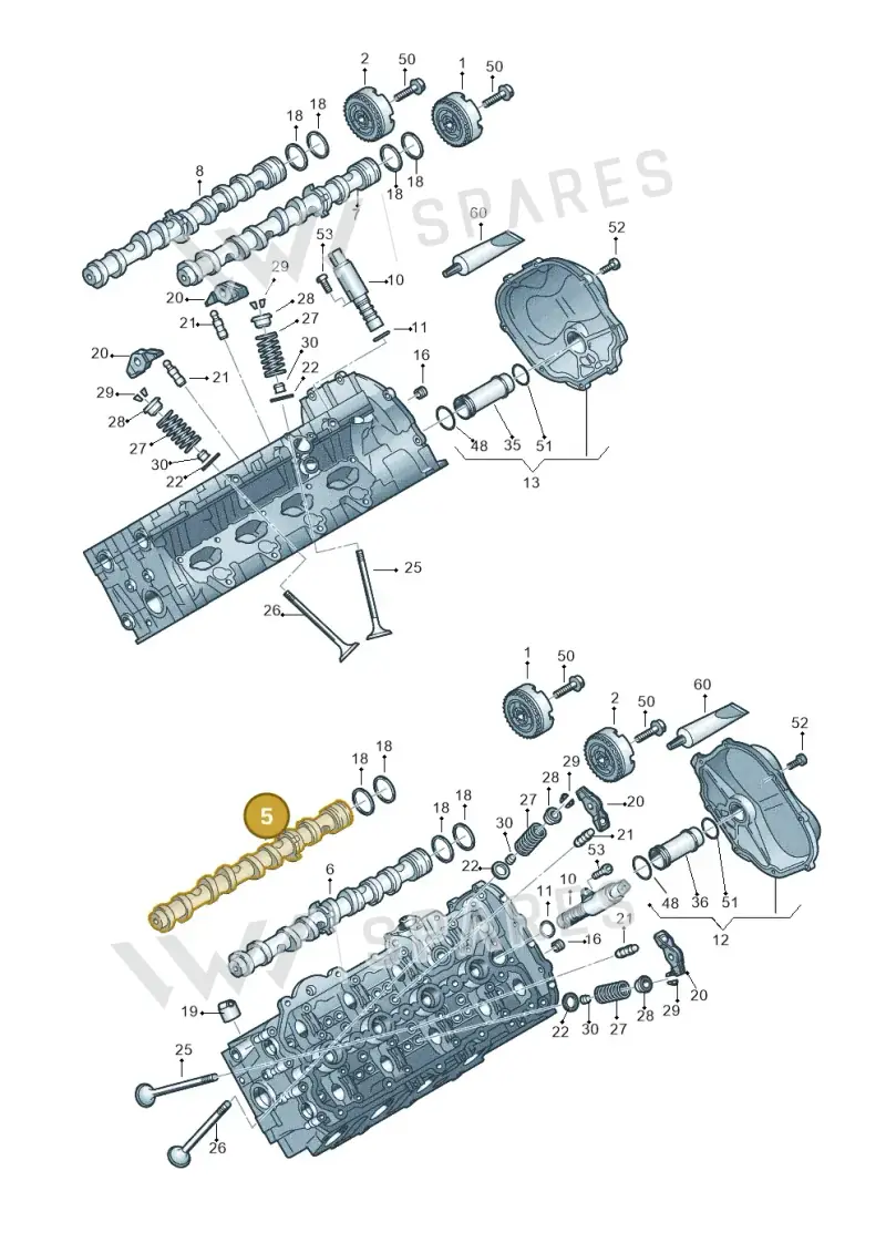 079109101DN Volkswagen Camshaft