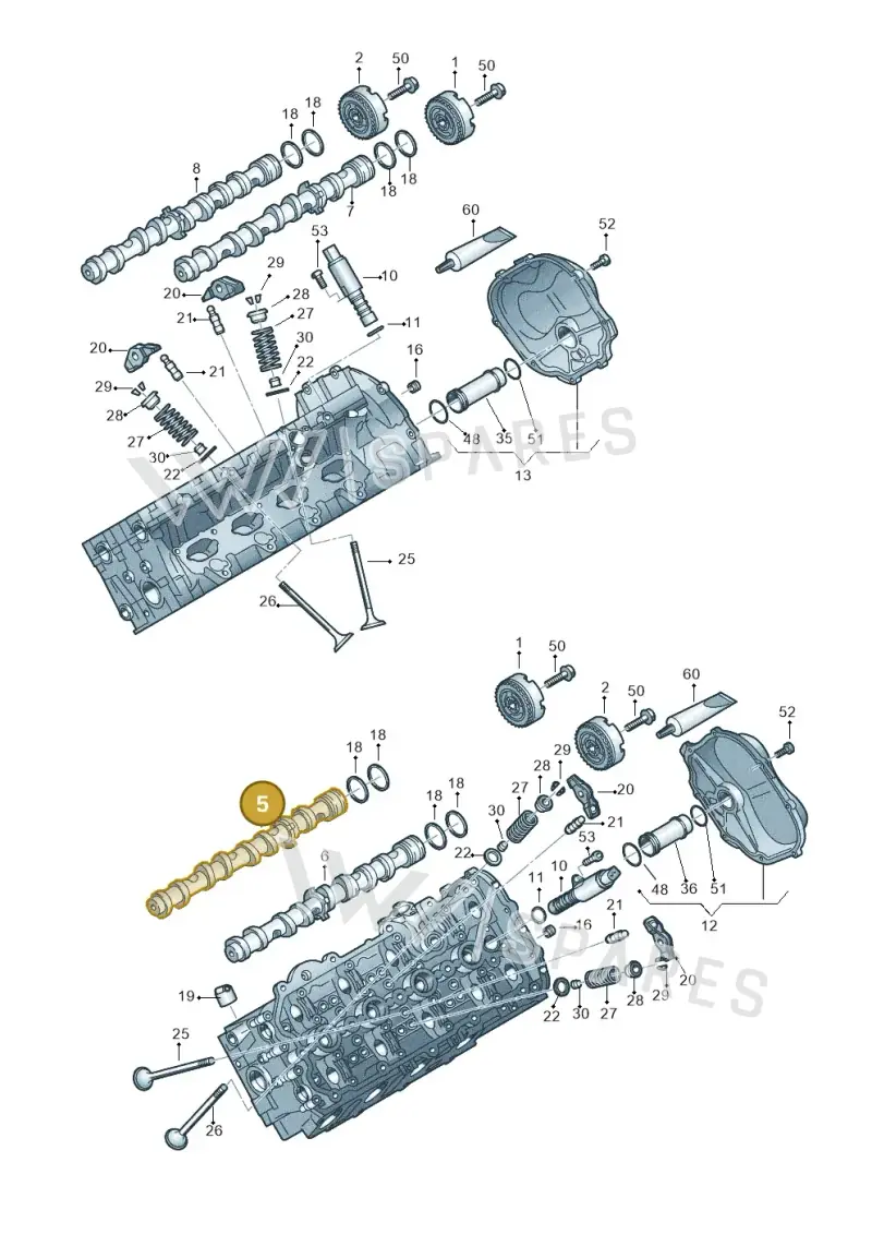079109101HJ Volkswagen Camshaft