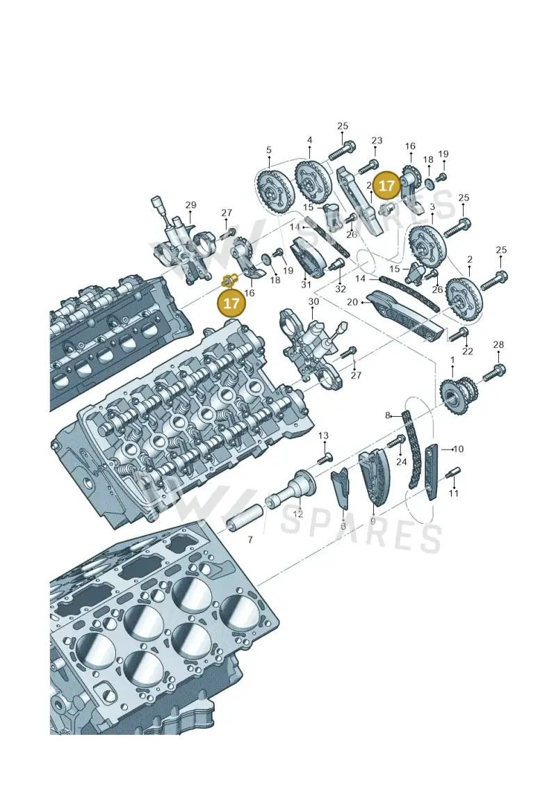 07P109224C Audi Pin