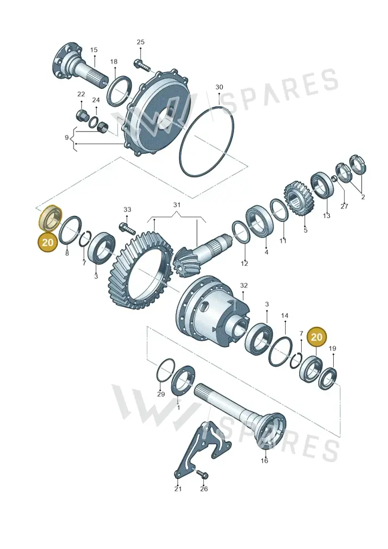 086525777A Audi Ball Bearing