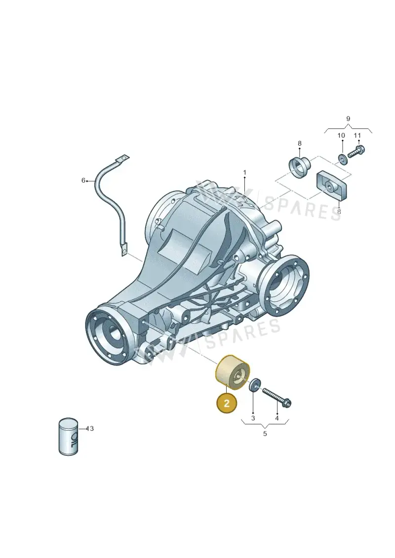 0BC525526D VAG Anti-Vibration Mass