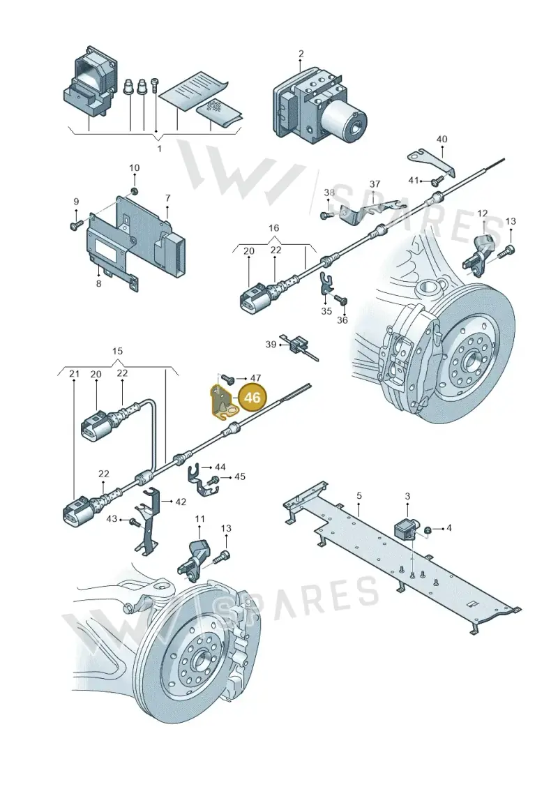 420941291B Audi Bracket