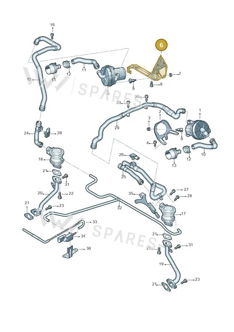 427906408A Audi Support For Pump