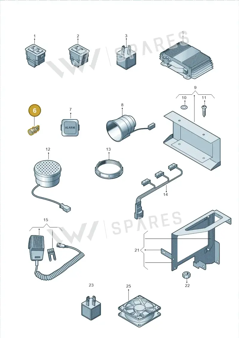 4D4959905 Audi Switch