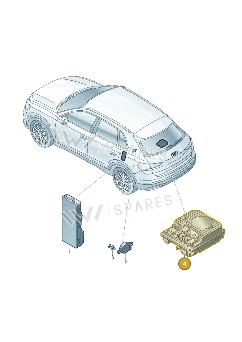 5QF959663 Audi Voltage Converter