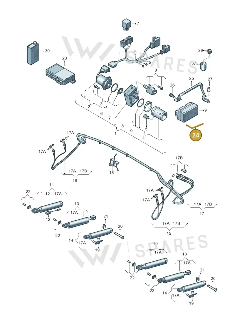 8F0875705 Volkswagen Key
