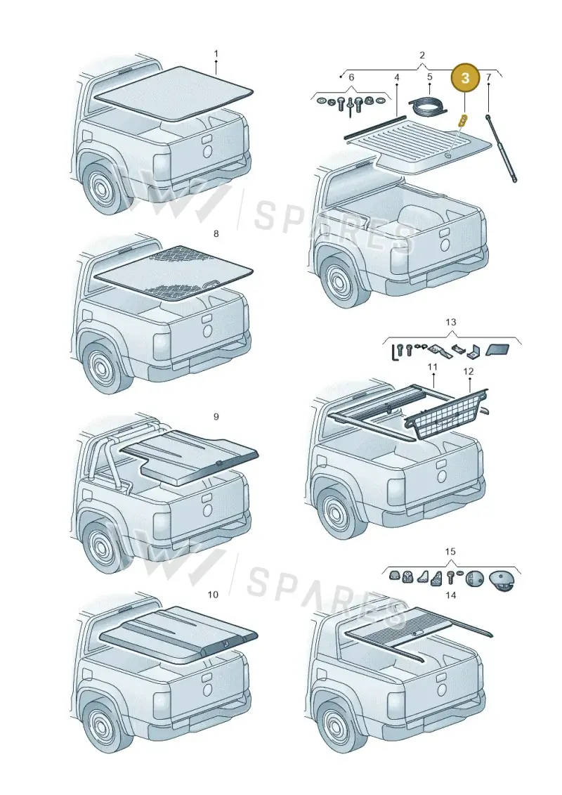 000071772A Volkswagen Lock Cylinders