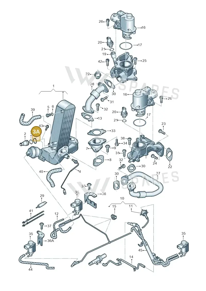 059131142 Volkswagen Retaining Spring