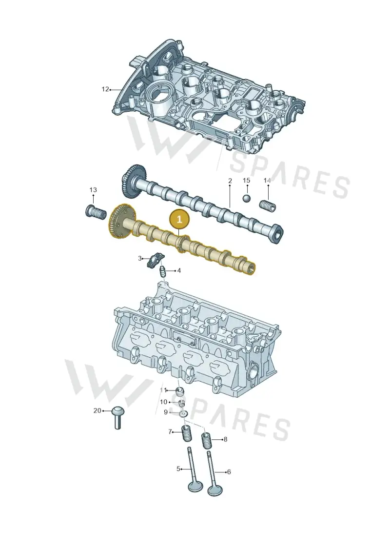 06Q109021B Volkswagen Camshaft